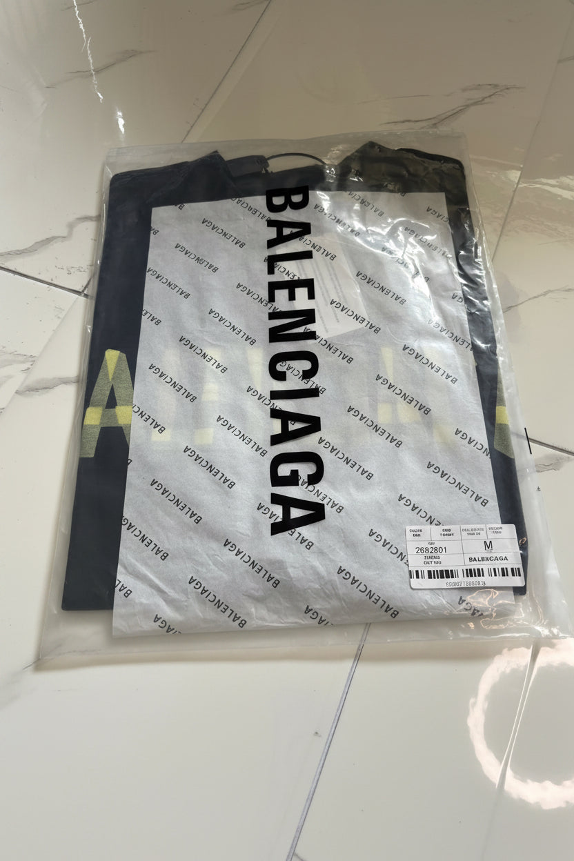 BALNCIAGA YELLOW TAPE - medium