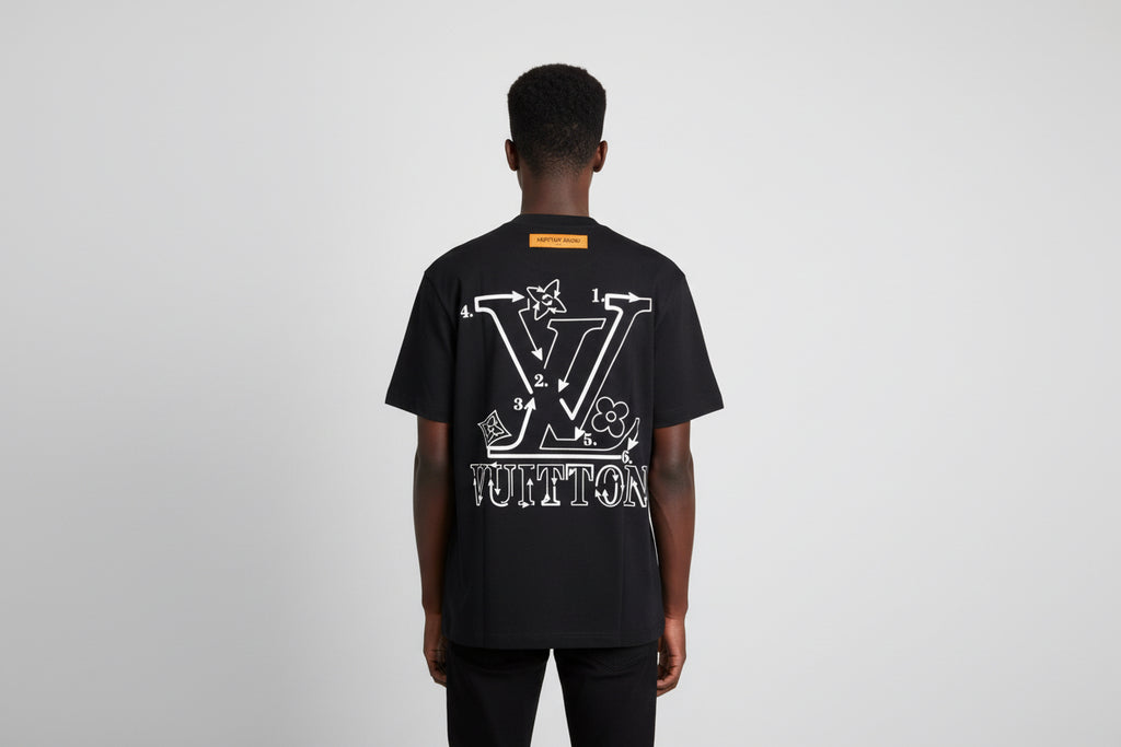LV MONOGRAM LOGO - medium