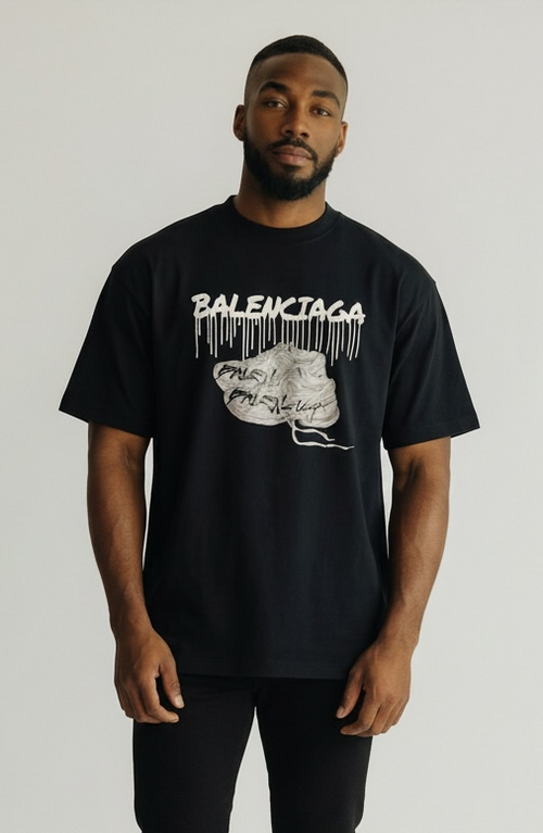BALNCIAGA 3D DRIP LOGO - medium