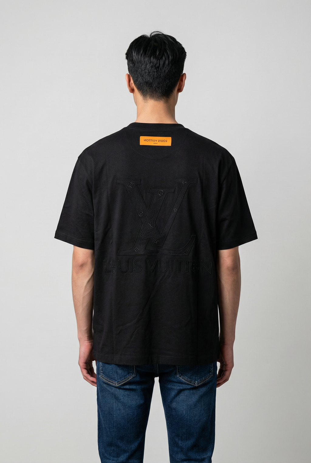 LV 3D embroidery LOGO - medium