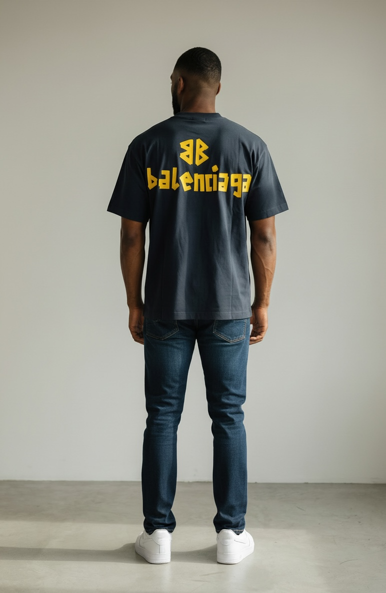 BALNCIAGA YELLOW TAPE - medium