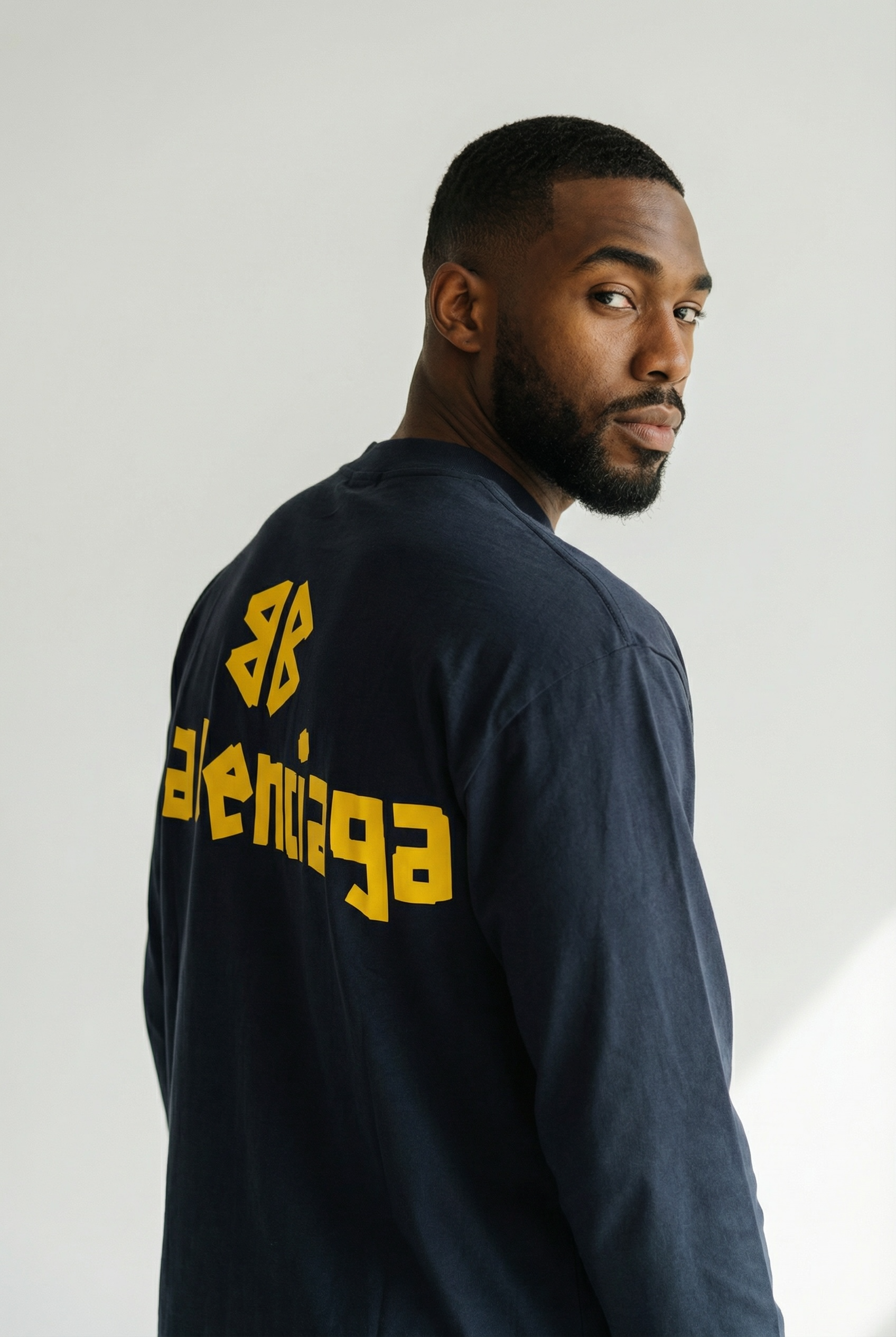 BALNCIAGA YELLOW TAPE - medium