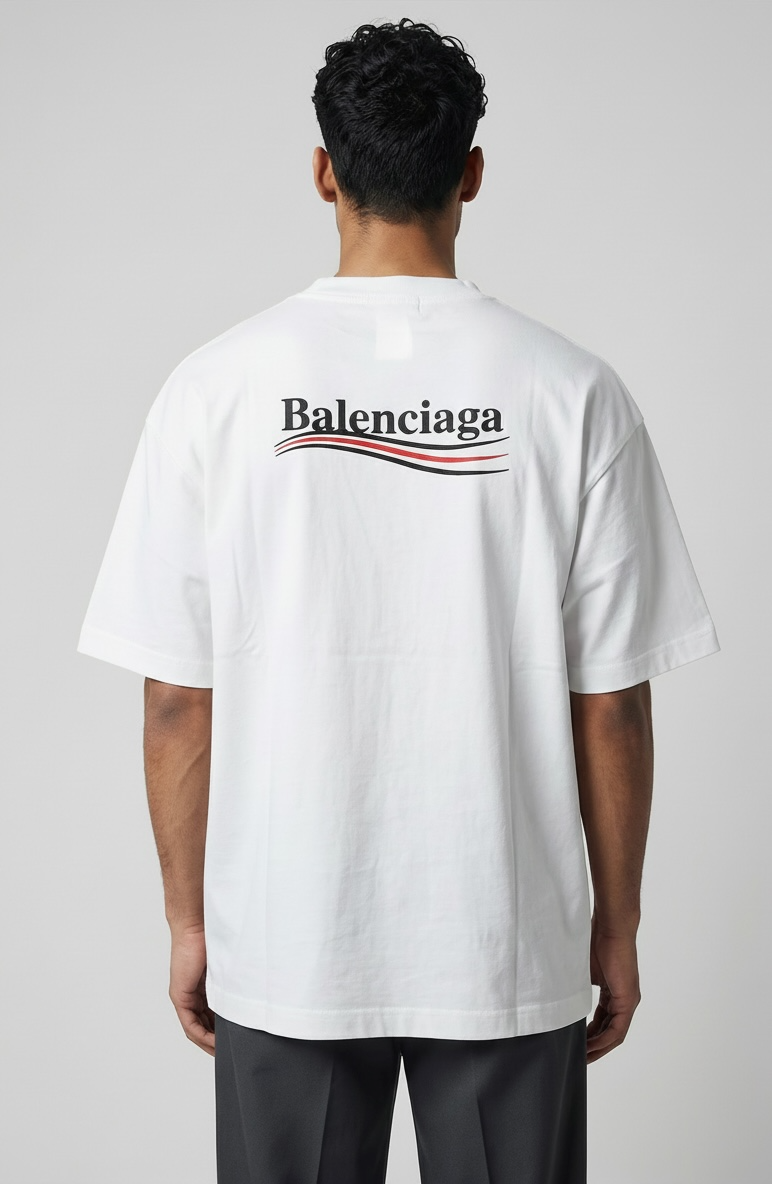 BALNCIAGA Embroidery LOGO - medium