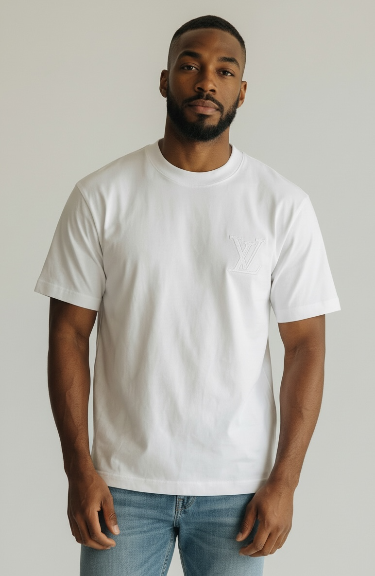 LV 3D embroidery LOGO - medium
