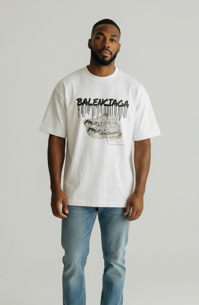 BALNCIAGA 3D DRIP LOGO - medium