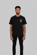 LV STUDDED LOGO - medium
