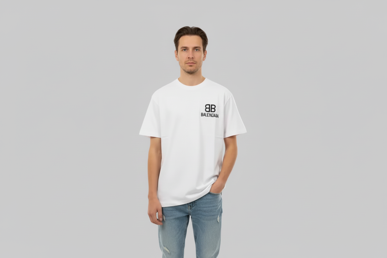 BALNCIAGA DOUBLE B LOGO - medium