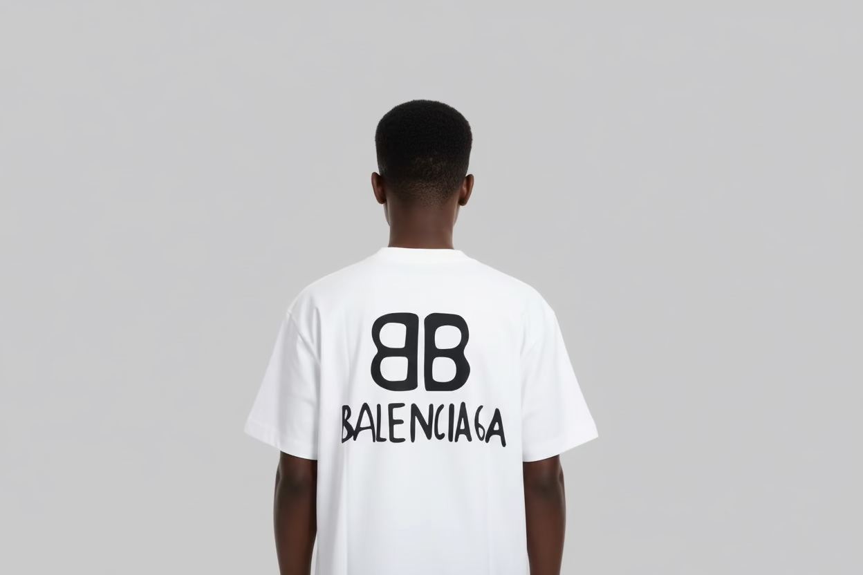 BALNCIAGA DOUBLE B LOGO - medium