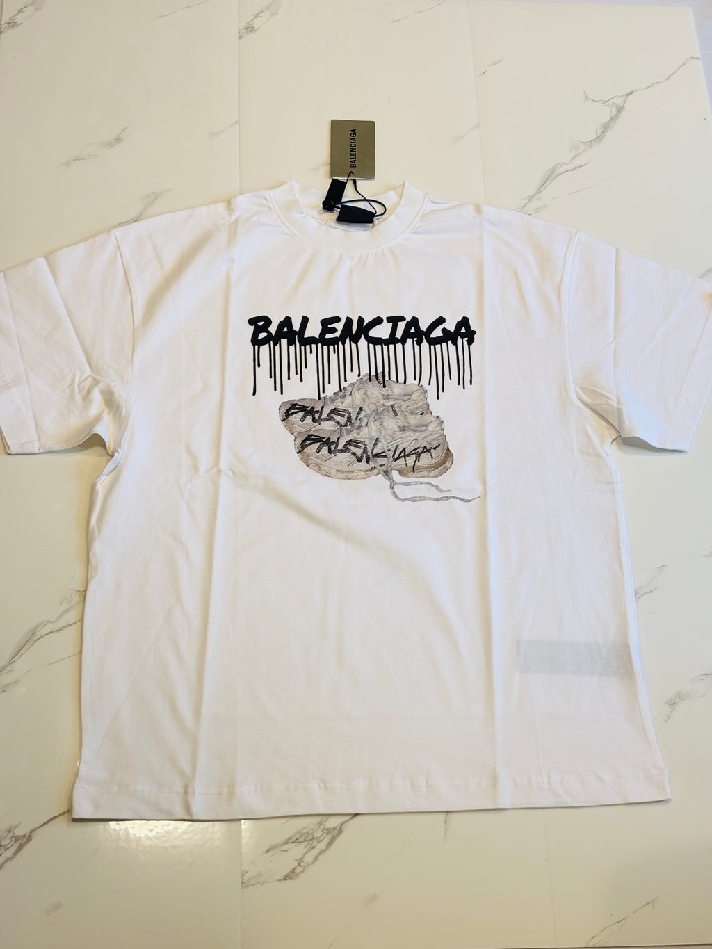 BALNCIAGA 3D DRIP LOGO - medium