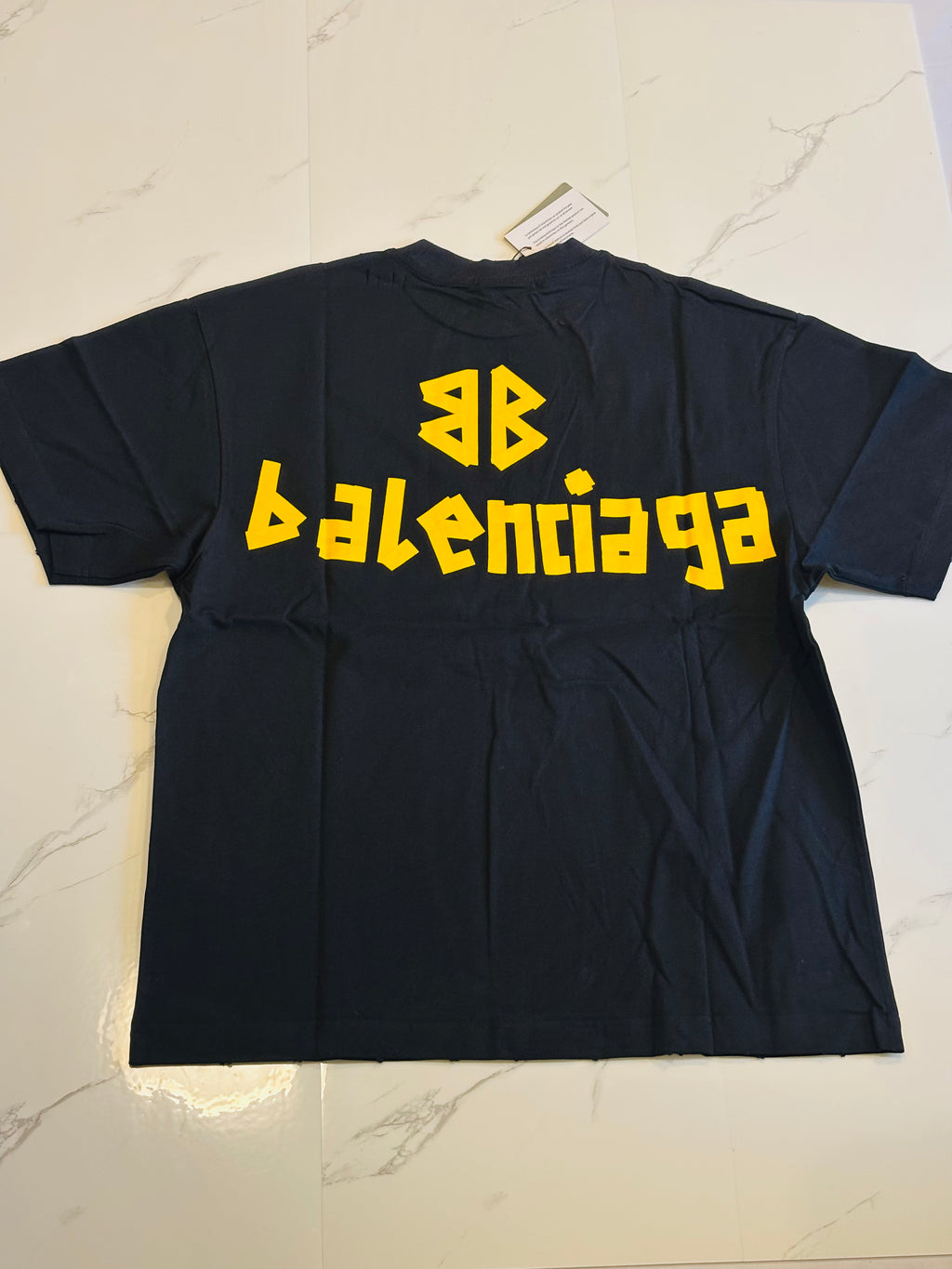 BALNCIAGA YELLOW TAPE - medium