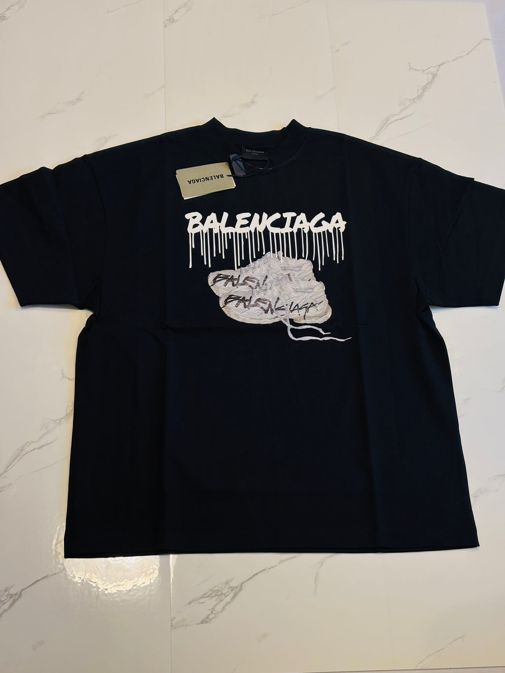 BALNCIAGA 3D DRIP LOGO - medium