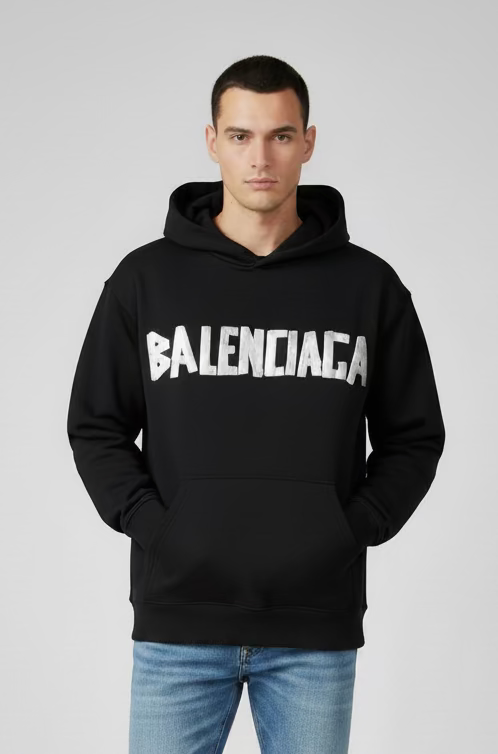 BALNCIAGA CHROME HOODIE