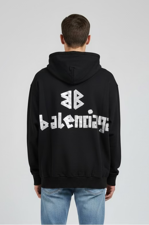 BALNCIAGA CHROME HOODIE