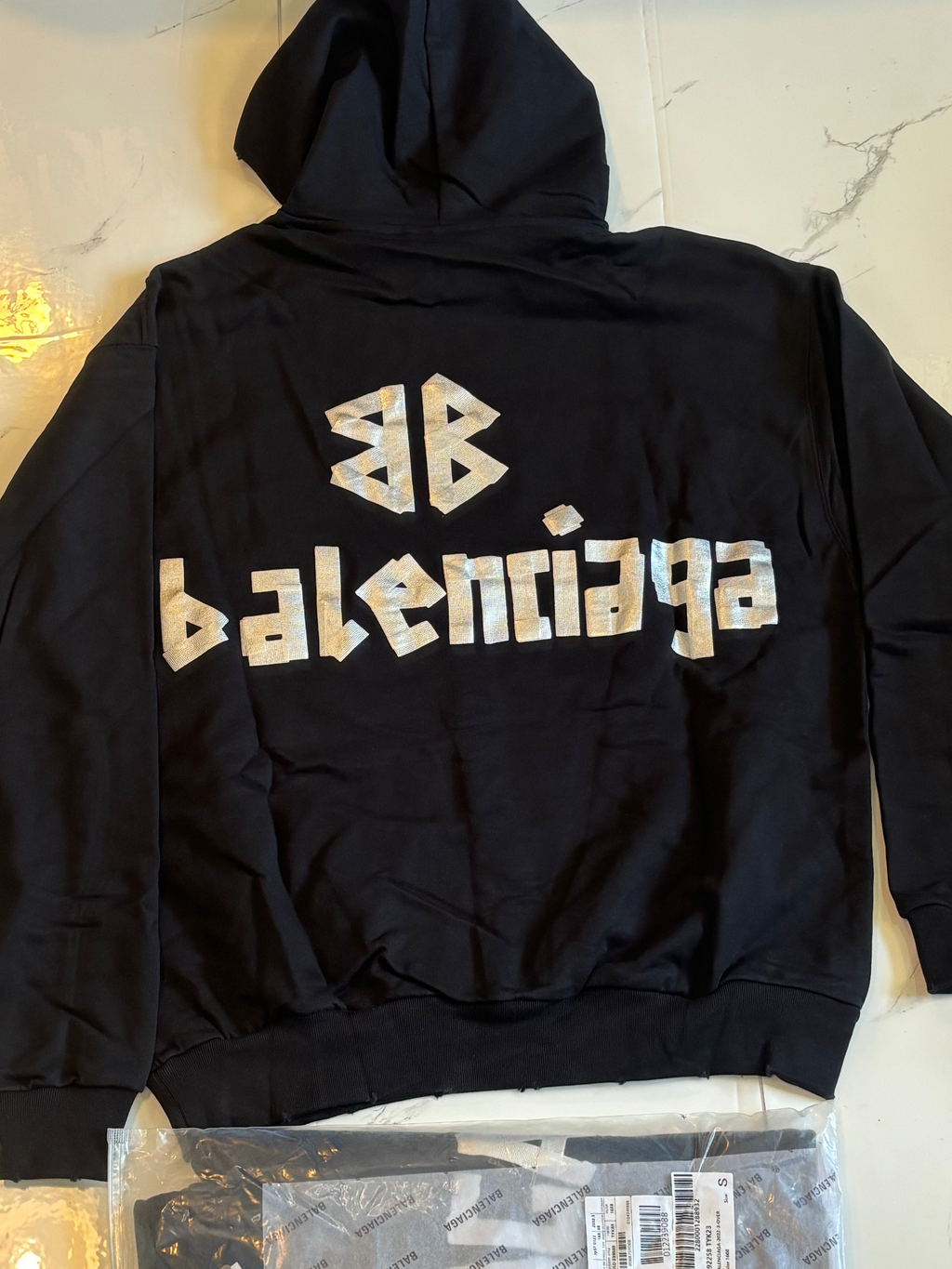BALNCIAGA 3D SPACE HOODIE
