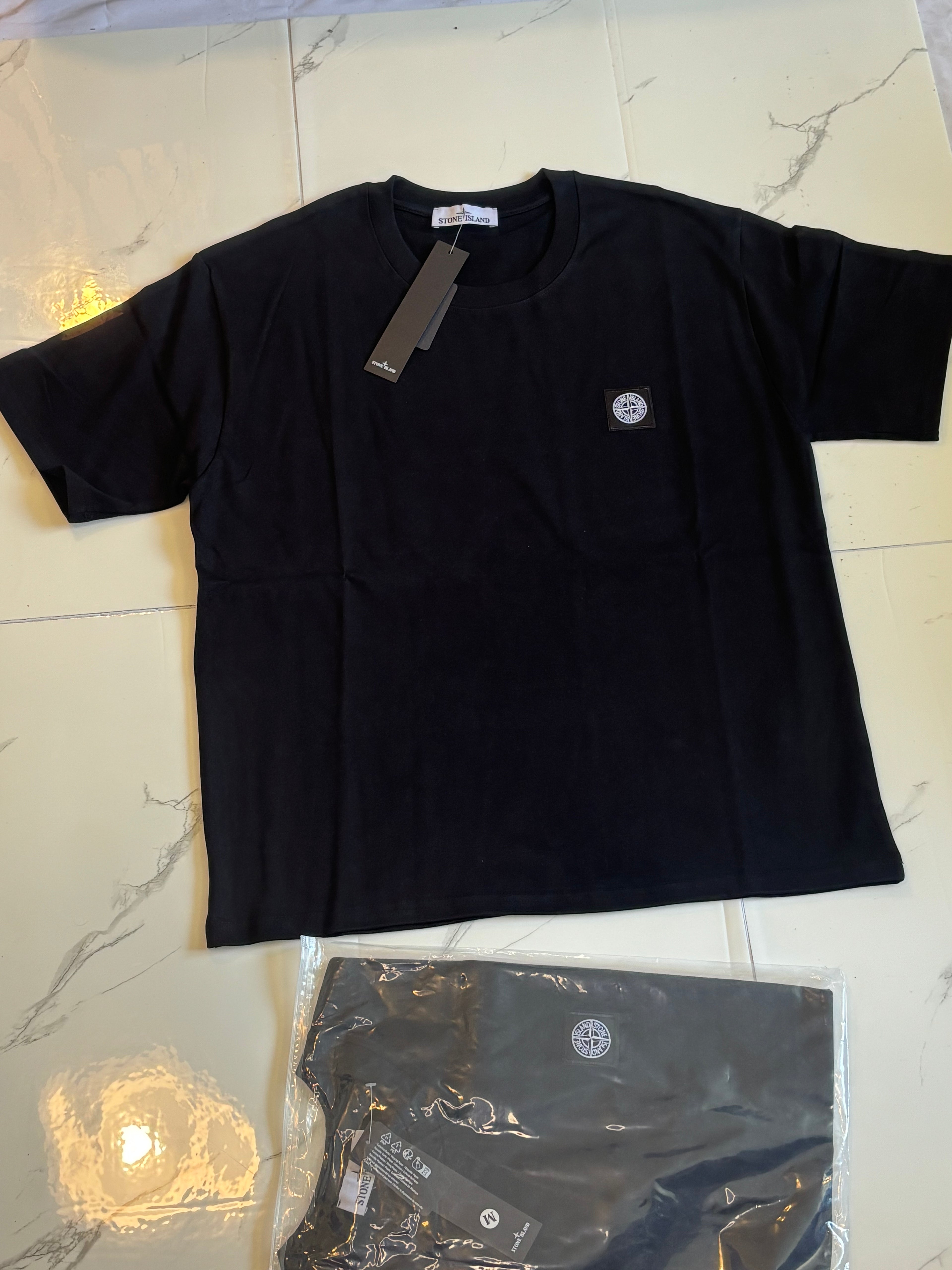 STNE ISLAND PATCH T SHIRT