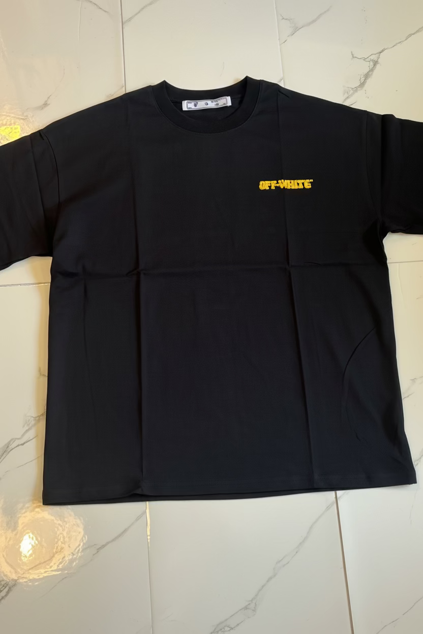 OFF WHT GHOST LOGO T SHIRT