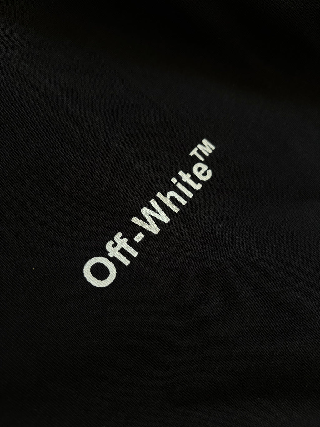 OFF WHT CLASSIC BACK T SHIRT