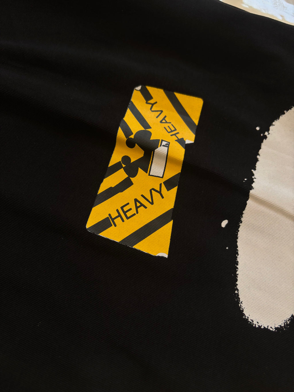 OFF WHT STRIPES LOGO