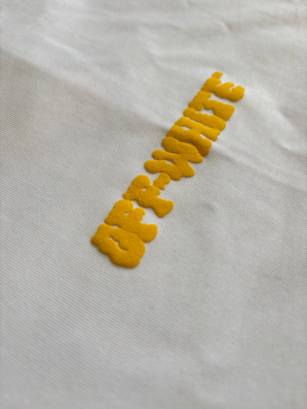 OFF WHT GHOST LOGO T SHIRT