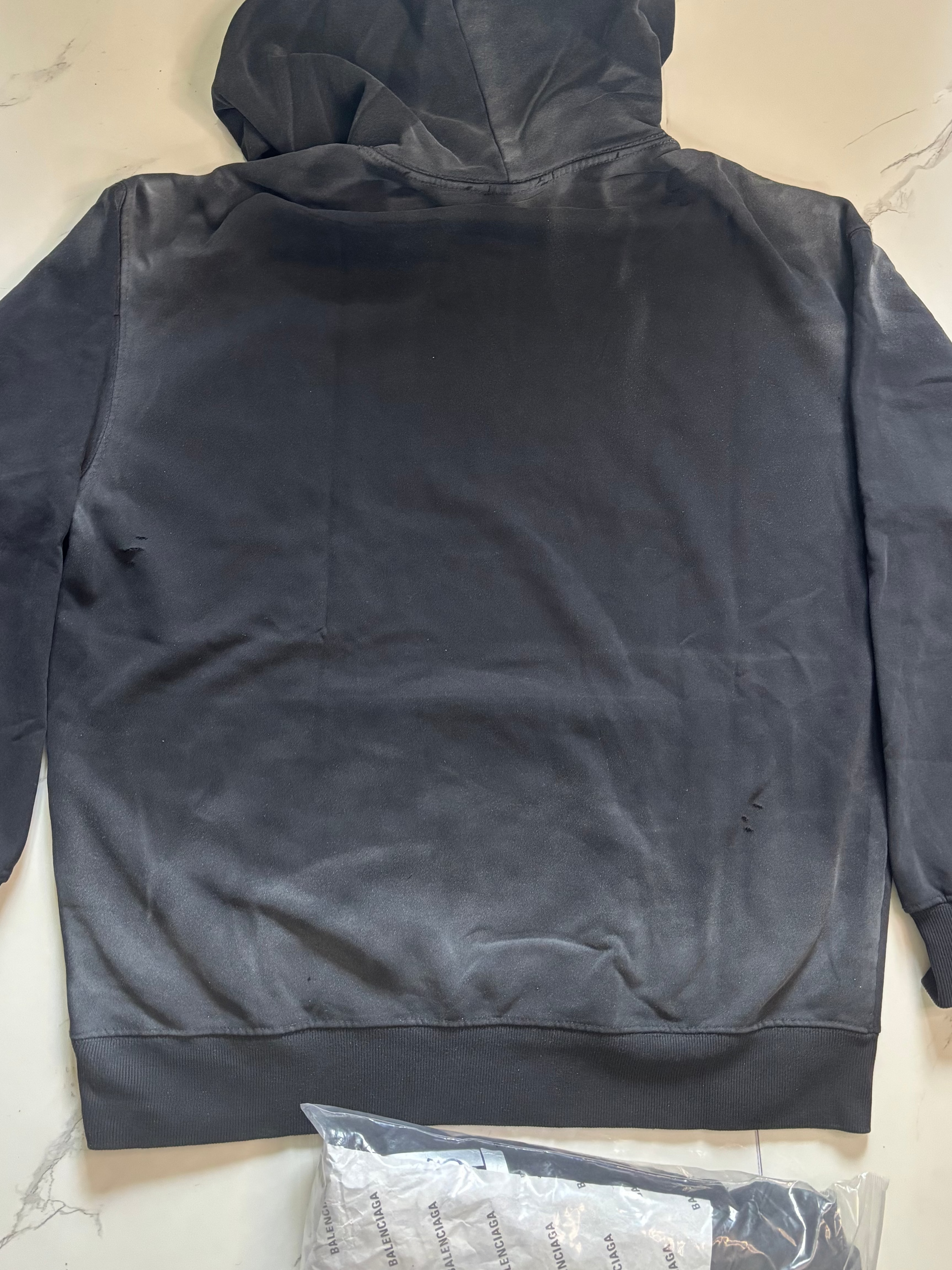 BALNCIAGA 3D METAL HOODIE