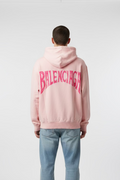 BALNCIAGA PARIS EDITION HOODIE cherry