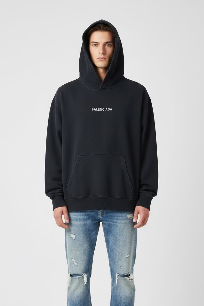 BALNECIAGA CRYSTAL hoodie