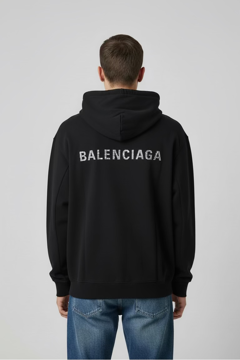 BALNECIAGA CRYSTAL hoodie
