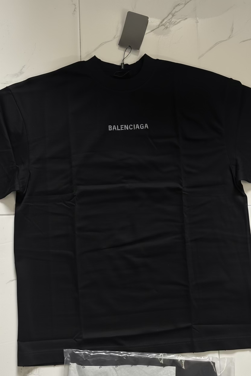 BALNCIAGA CRYSTAL T shirt