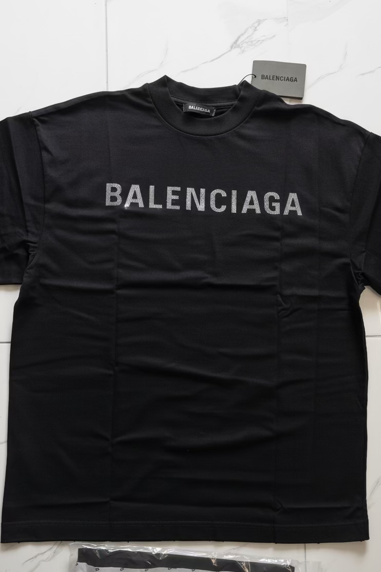 BALNCIAGA CRYSTAL T shirt