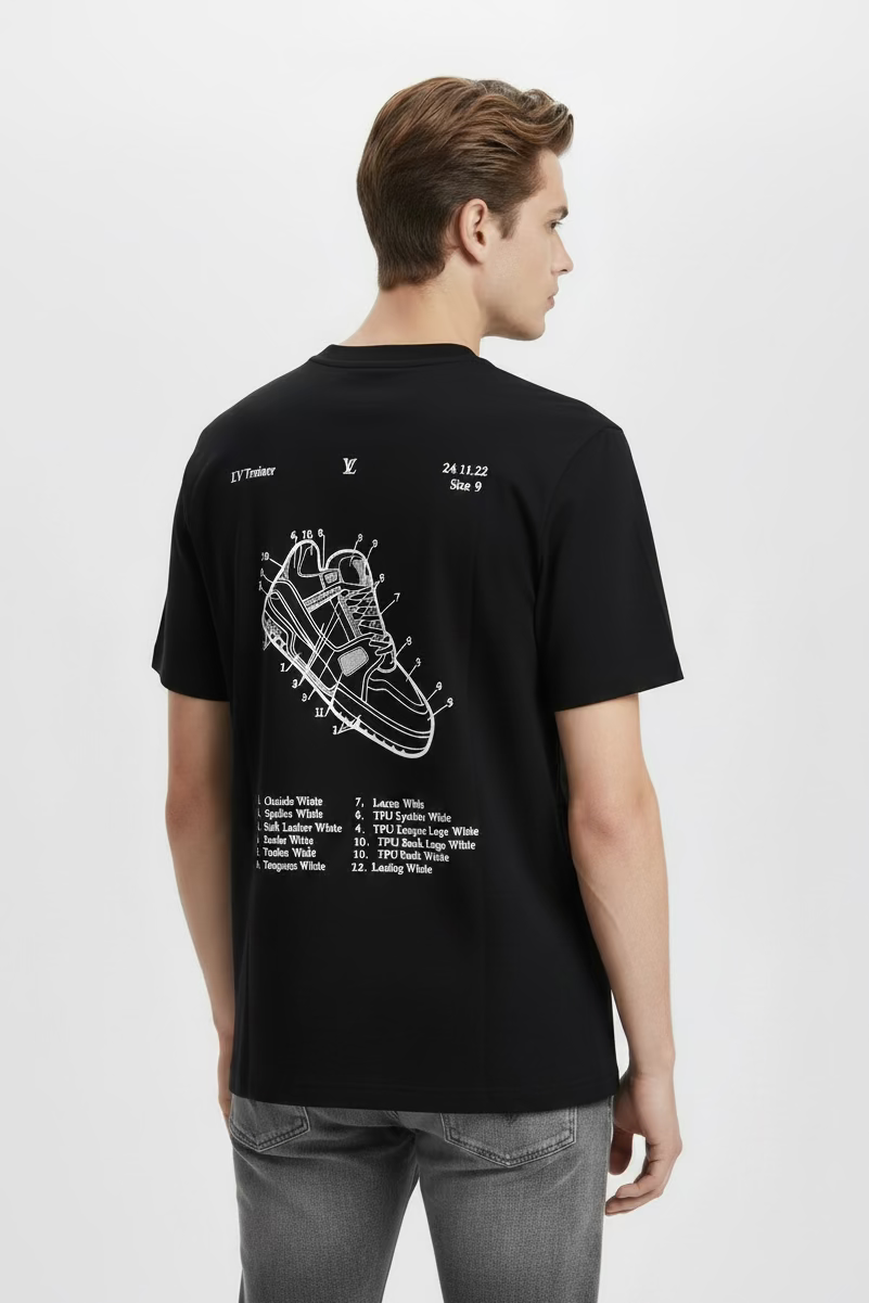 LV BLUE-PRINT T shirt