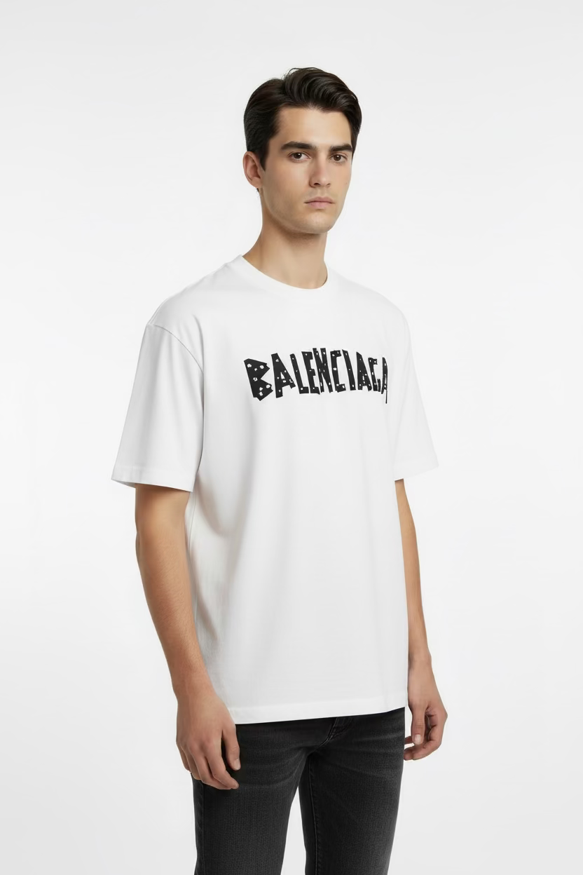 Balnciaga Bolts Logo T-Shirt