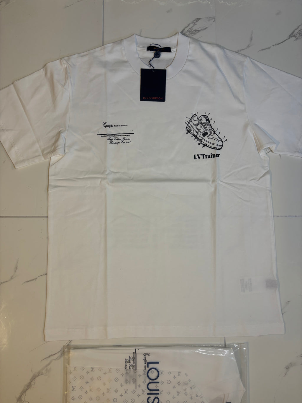 LV BLUE-PRINT T shirt