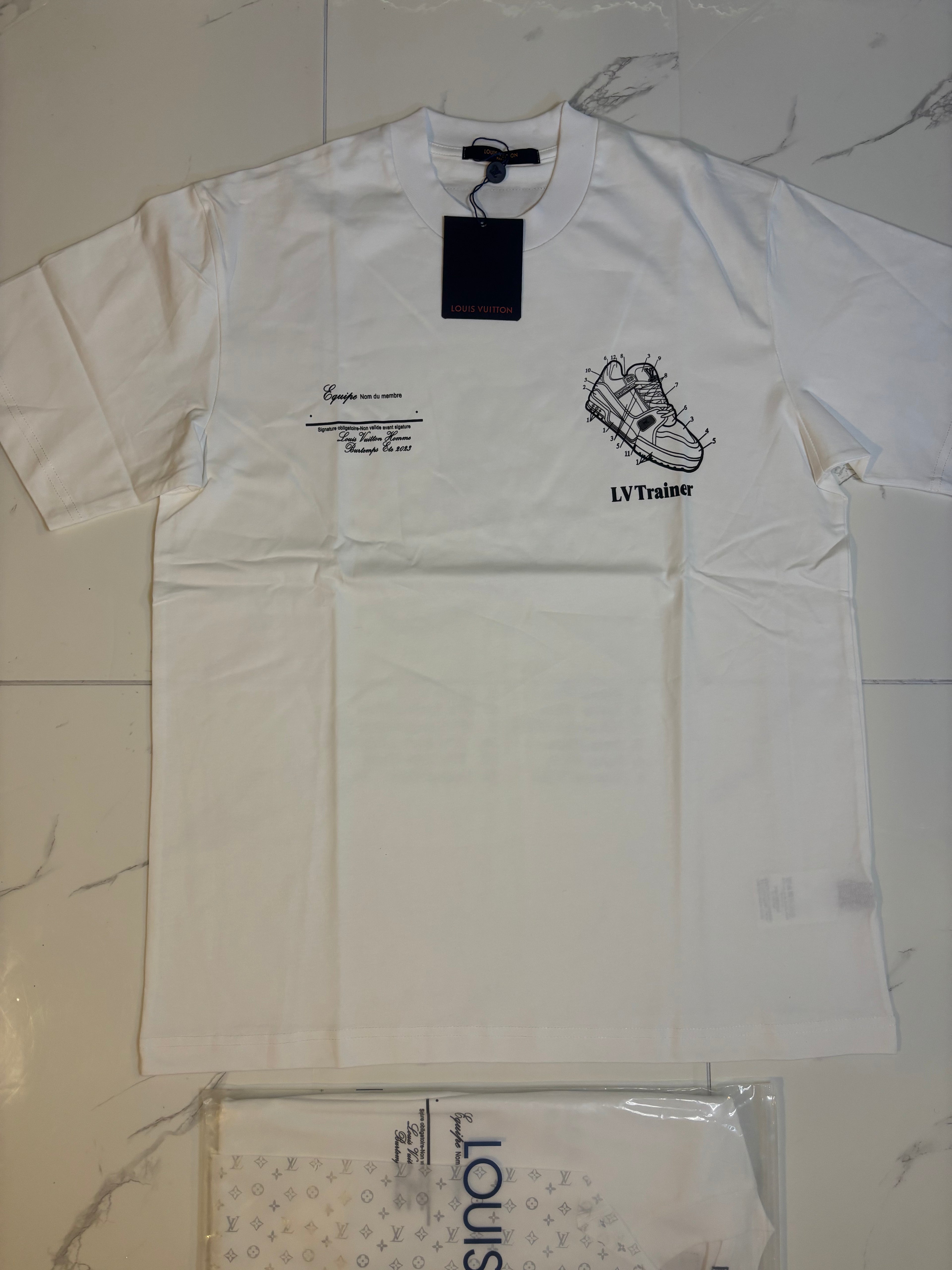 LV BLUE-PRINT T shirt