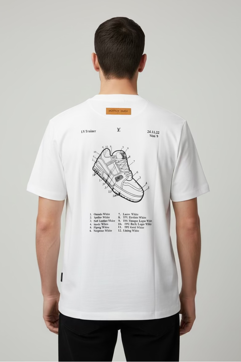 LV BLUE-PRINT T shirt