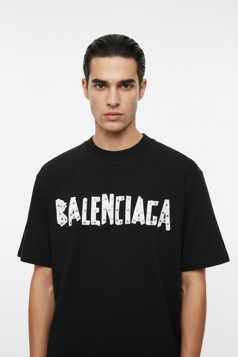 BALNCIAGA BOLTS LOGO T shirt